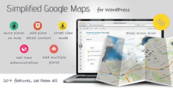 Simplified Google Maps плагин карты wordpress