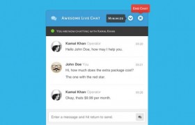 Awesome Live Chat плагин чата wordpress