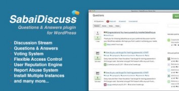 SabaiDiscuss plugin for WordPress плагин вопросов и ответов wordpress