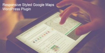 Responsive Styled Google Maps плагин карты wordpress