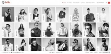 Julia адаптивный шаблон тема wordpress