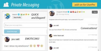 Private Messages for UserPro плагин wordpress