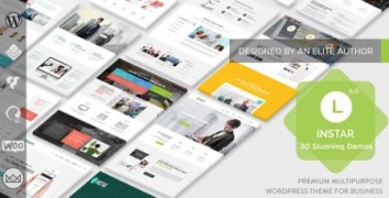 Linstar адаптивный шаблон тема wordpress