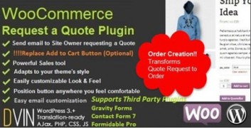 WooCommerce Request a Quote плагин wordpress