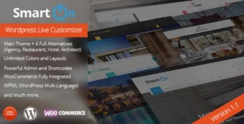SmartOn адаптивный шаблон тема wordpress