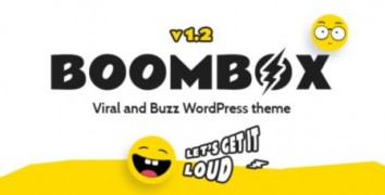 BoomBox адаптивный шаблон тема wordpress