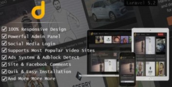 Darky скрипт мультимедийного сайта