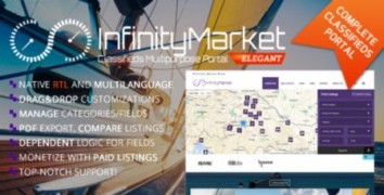 Infinity Market скрипт доска объявлений
