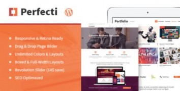 Perfecti адаптивный шаблон тема wordpress