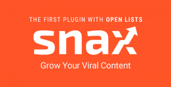 Snax плагин wordpress