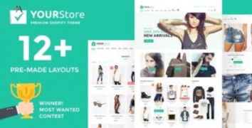 YourStore шаблон тема wordpress
