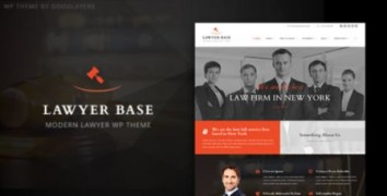 Lawyer Base шаблон тема wordpress