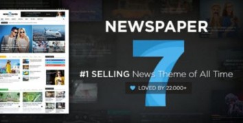 Newspaper шаблон тема wordpress