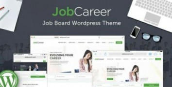JobCareer шаблон доска объявлений работа wordpress