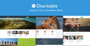 Charitable шаблон тема wordpress
