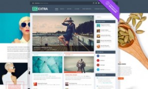 Extra шаблон тема wordpress