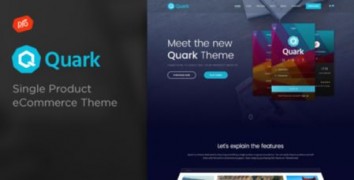 Quark шаблон тема wordpress