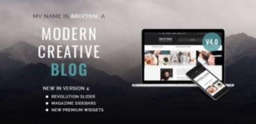Brixton шаблон тема wordpress