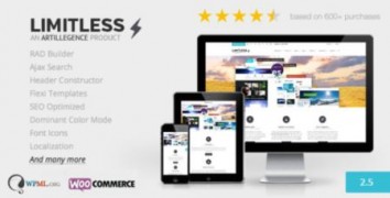 Limitless шаблон тема wordpress