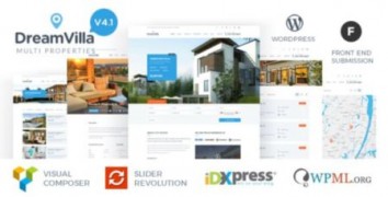 DreamVilla адаптивный шаблон тема wordpress