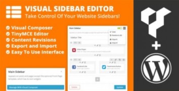 Visual Sidebar Editor плагин wordpress