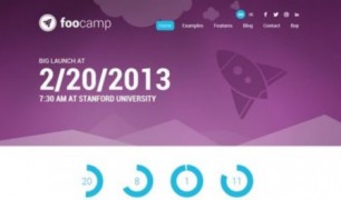 Foocamp шаблон тема wordpress