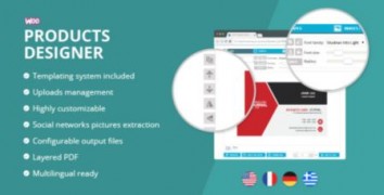Woocommerce Products Designer плагин wordpress