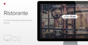 Ristorante шаблон тема wordpress