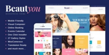 Beautyou шаблон тема wordpress
