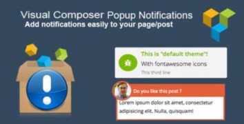 Visual Composer Popup Notifications плагин wordpress