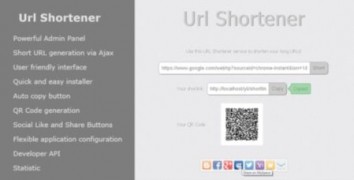 Url Shortener скрипт сокращения ссылок