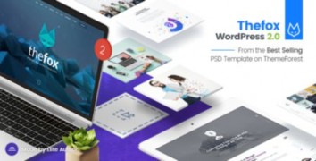 TheFox шаблон тема wordpress