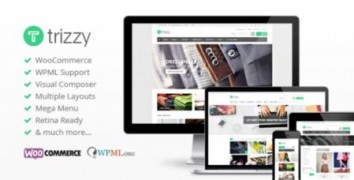 Trizzy шаблон тема wordpress