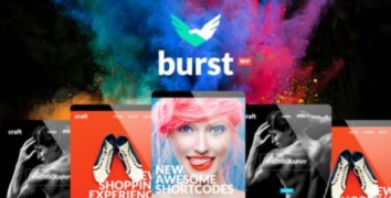 Burst шаблон тема wordpress