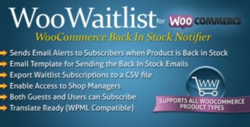 WooWaitlist плагин склад wordpress