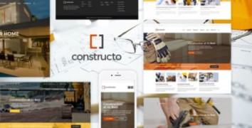 Constructo шаблон тема wordpress