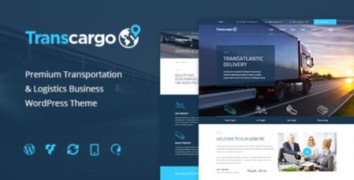 Transcargo шаблон тема wordpress