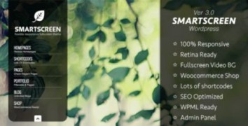 SmartScreen шаблон тема wordpress