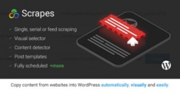 Scrapes плагин парсер wordpress