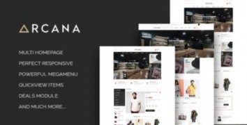 Leo Arcana адаптивный шаблон Prestashop