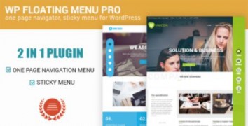 WP Floating Menu Pro плагин меню wordpress