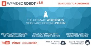 WP Video Robot rus граббер видео плагин wordpress