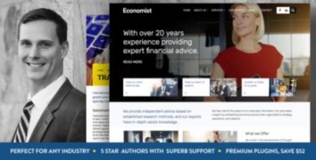 Economist адаптивный шаблон тема wordpress