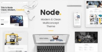 Node адаптивный шаблон wordpress