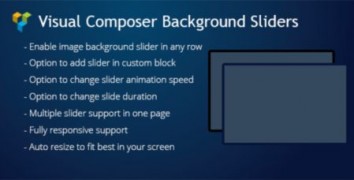 Visual Composer Background Sliders плагин слайдер wordpress