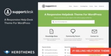 Support Desk адаптивный шаблон тема wordpress