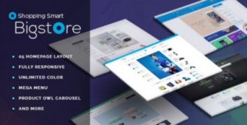 Leo Big Store адаптивный шаблон Prestashop