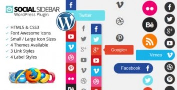 Social Sidebar плагин wordpress