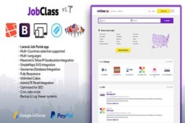 JobClass скрипт доска объявлений