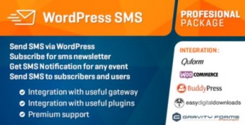 Worpress SMS Professional Package плагин wordpress